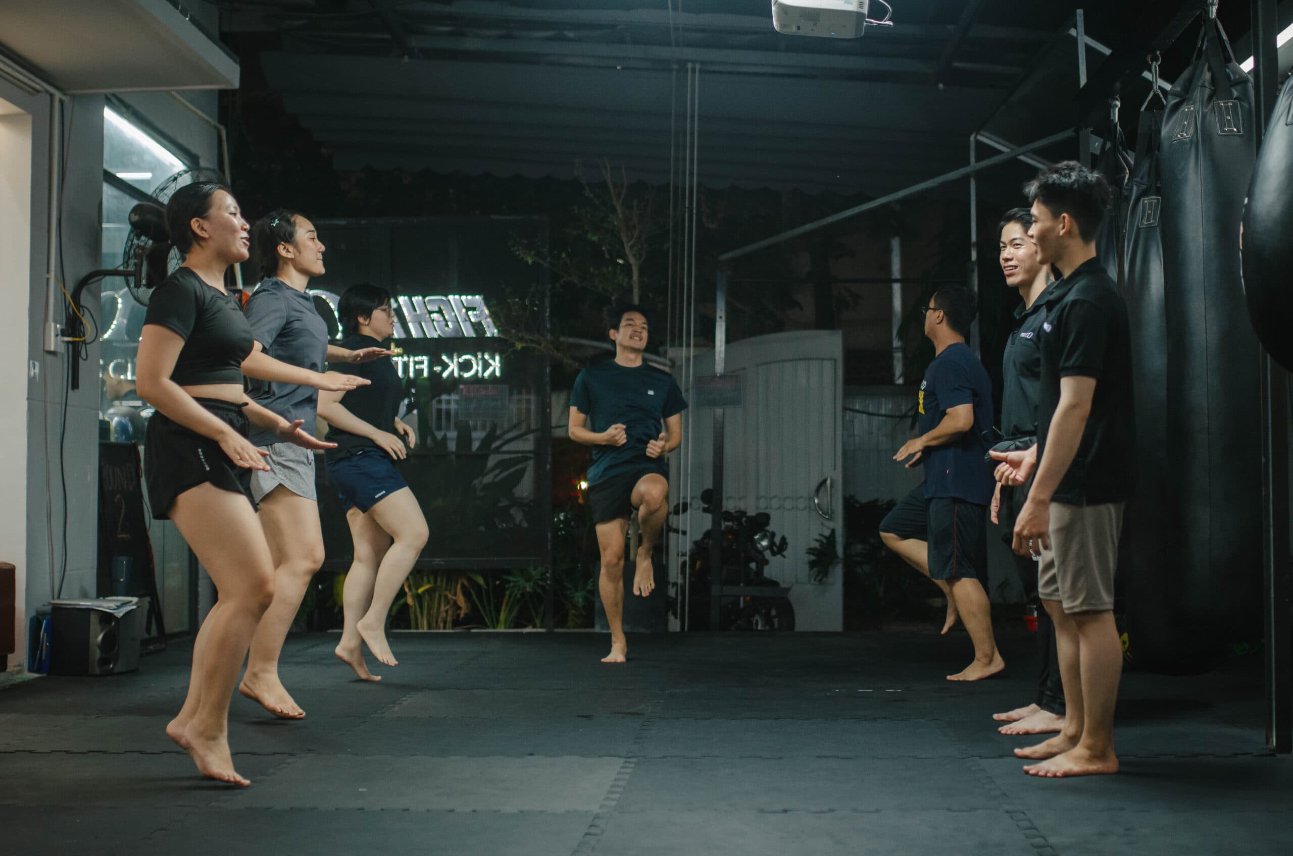 Exterior or interior of Phòng Tập Boxing & Kick Boxing Quận 1 - Fight100 Club