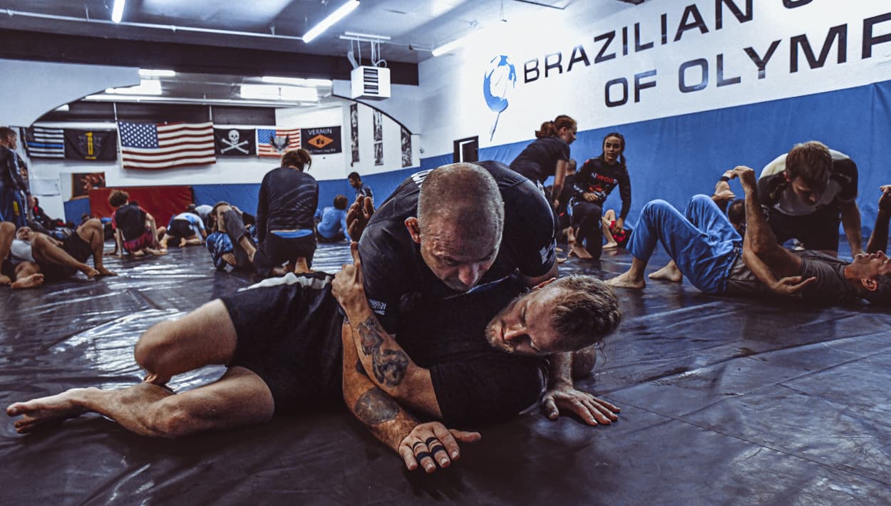 Exterior or interior of BJJ OLYMPIA - Brazilian Jiu-jitsu | Kickboxing | MMA | Self Defense | Private Lessons | Kids Classes