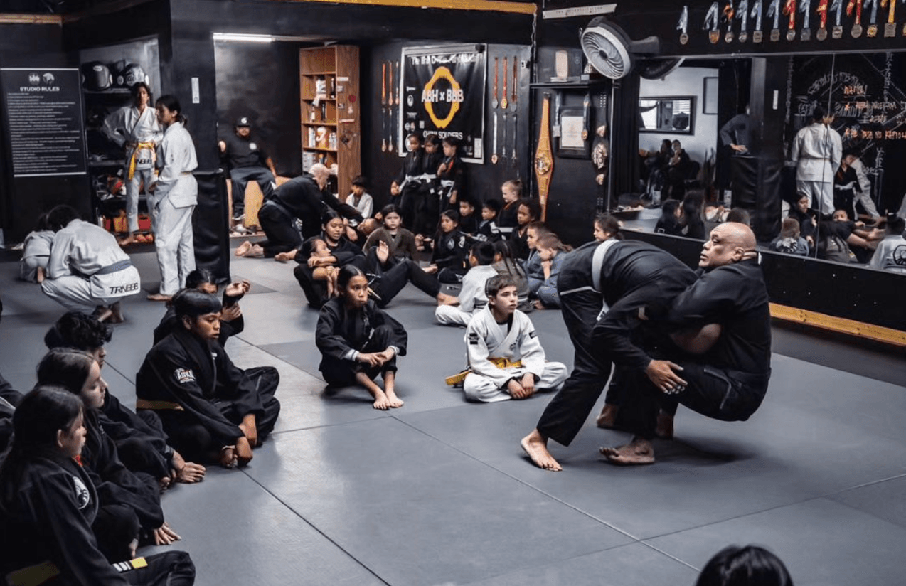 Exterior or interior of Ares BJJ Stockton - Buffalo Black Brotherhood