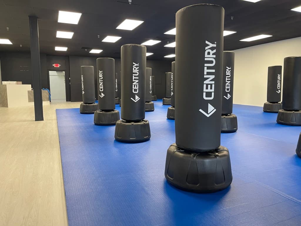 Exterior or interior of Round 2 Kickboxing