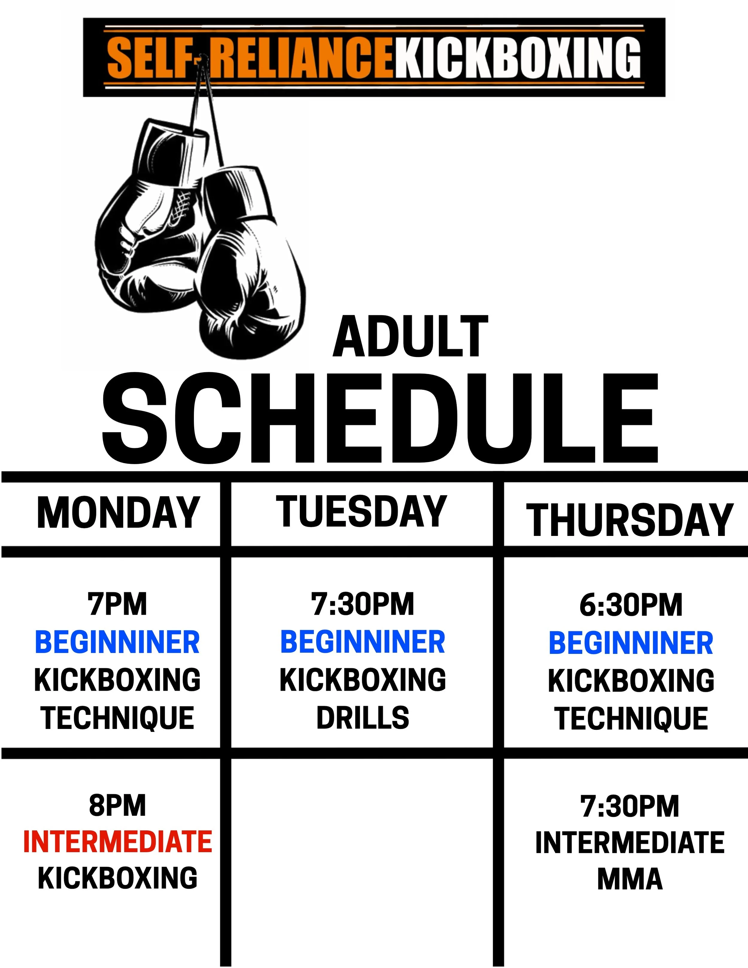 Exterior or interior of Self-Reliance Kickboxing and MMA