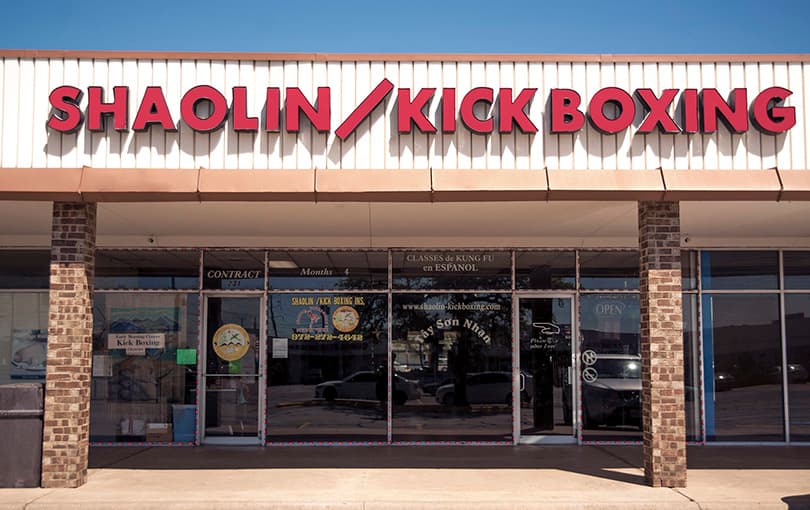 Exterior or interior of Shaolin Kick Boxing
