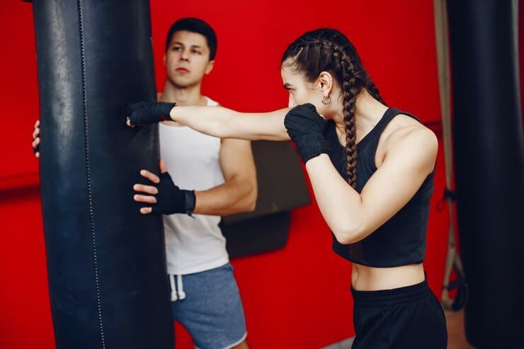 Exterior or interior of Shape Up Kickboxing